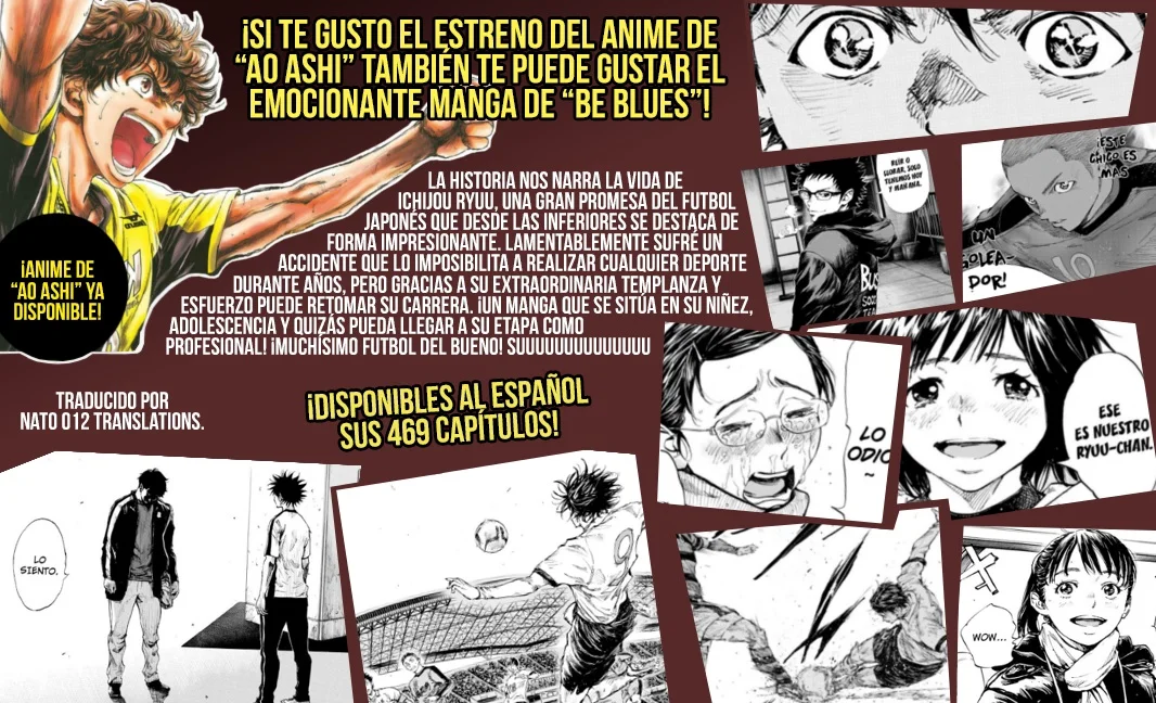 Ao Ashi Capítulo 340 – Mangás Chan